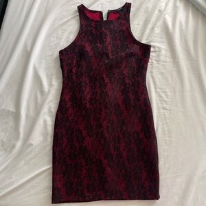 Black / red lace forever 21 size M (very tight)